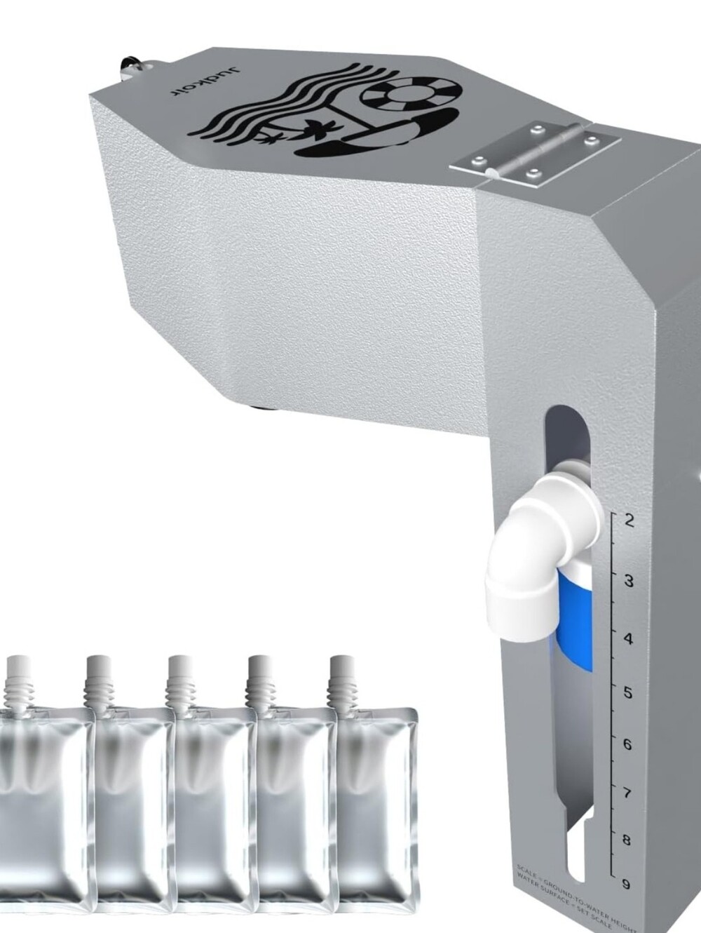 NEW! Metal Automatic Pool Filler,2‑9 Inch Adjustable Pool Auto Fill Level Adjust